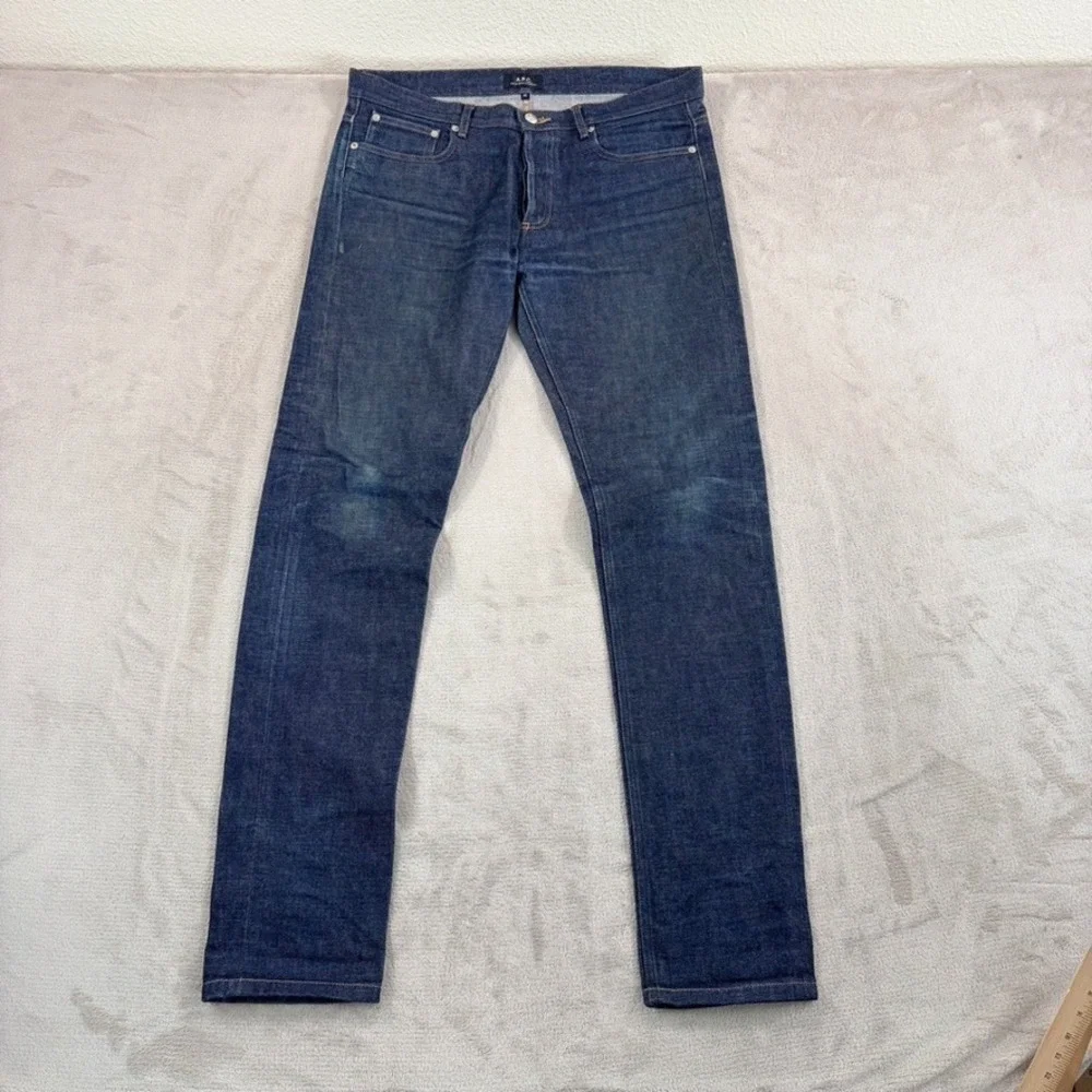 A.P.C. Petit New Standard Japanese‎ Selvedge Jeans Blue Men 32x34 Slim Straight